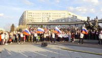 В Зеленогорске впервые состоялась патриотическая акция "Хор отцов и детей"