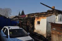 В Заозерном во время пожара в жилом доме погиб мужчина