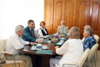 Глава города Павел Корчашкин встретился с Почетными гражданами Зеленогорска