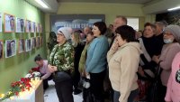 Сегодня в музейно-выставочном центре открыли выставку "Помним СВОих"