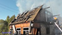 Два дома  горели в субботу во втором садоводстве