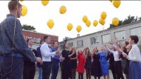 Состоялся выпускной для учеников спортивного волейбольного класса