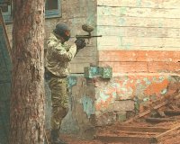 Зеленогорцы одержали победу по тактическому пейнтболу