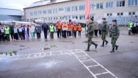 Школьники среднего и старшего звена сыграли в "Зарницу 2.0"