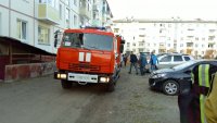 Сегодня в первой половине дня случился пожар в одной из квартир по ул. Мира, 25