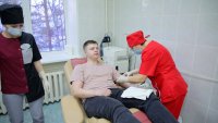 Международный день донора поддержали сотрудники Электрохимического завода