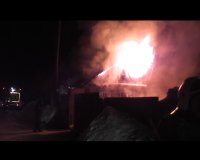 Два пожара произошло в минувшие выходные в садоводстве "Урожай"