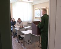 Желающих поступить на военную службу по контракту проконсультировали в военкомате