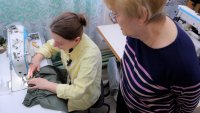 Волонтеры объединения "Я - добротворец" начали отшивать тактические гамаши