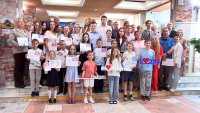 В Зеленогорске наградили участников проекта «Школьник Росатома: Собери портфель пятёрок»