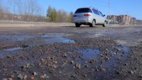 Ямочный ремонт начнется в середине апреля