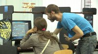 Участники проекта    "Поверь в себя" городского общества инвалидов  учатся обрабатывать авторские снимки