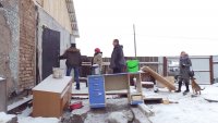 Предприятие «Искра» помогает многодетной семье, пострадавшей в пожаре