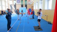 Во Дворце спорта &laquo;Факел&raquo; прошли ежегодные соревнования по гиревому спорту среди пожарных частей
