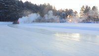 Дату открытия катка перенесли из-за погоды