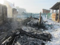 В садоводстве «Урожай» полностью сгорела дача