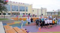 Спортивное состязание для детей посвятили Году единства народов России и Международному Олимпийскому дню