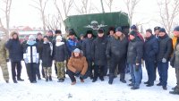 Сегодня ветераны и воины запаса встретились у памятника участникам локальных конфликтов