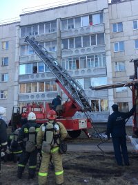 Пожар на балконе спровоцировал окурок