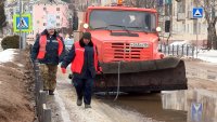 Комбинат благоустройства готовит город к возможному паводку